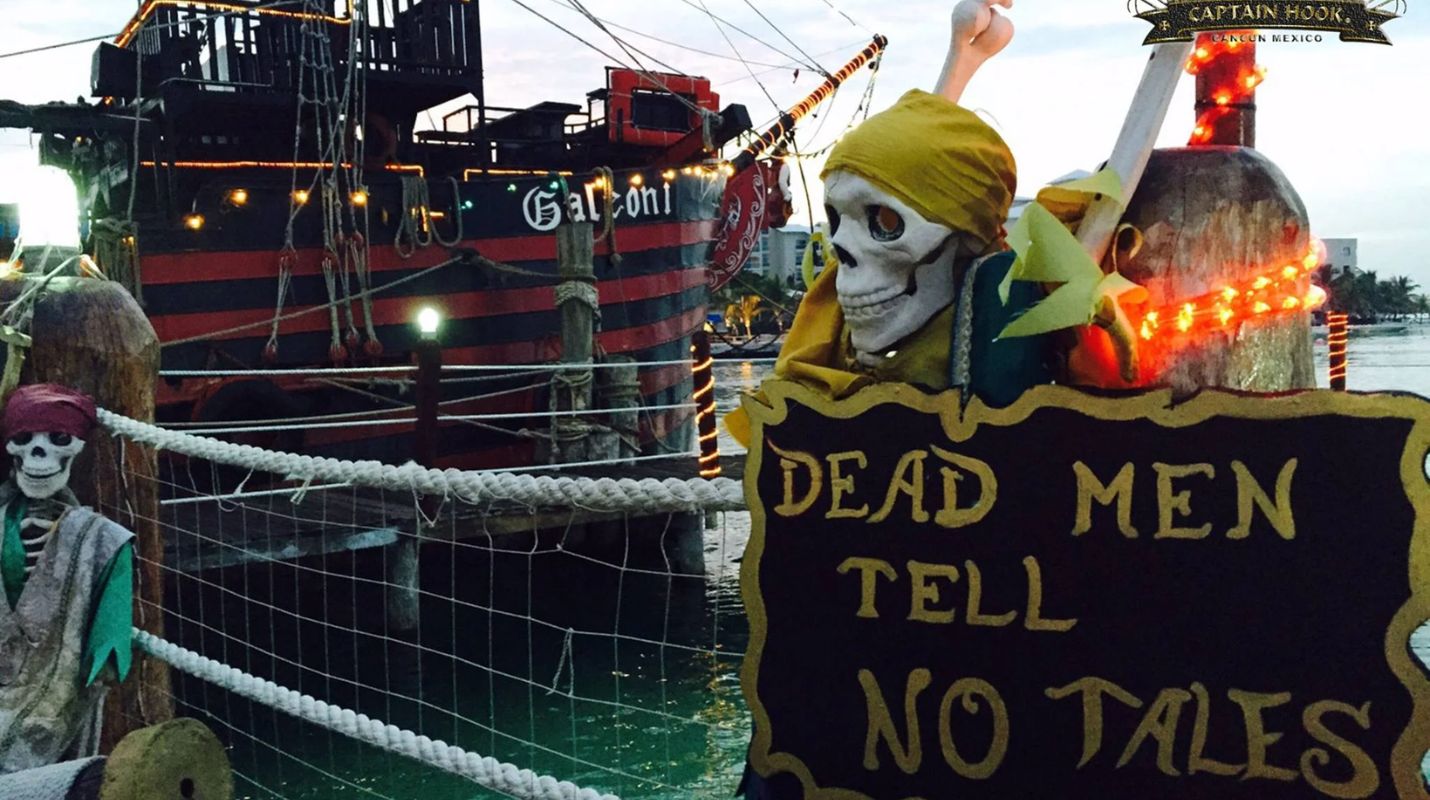 ¡A bordo del Capitán Hook! Vive la experiencia pirata en Cancún