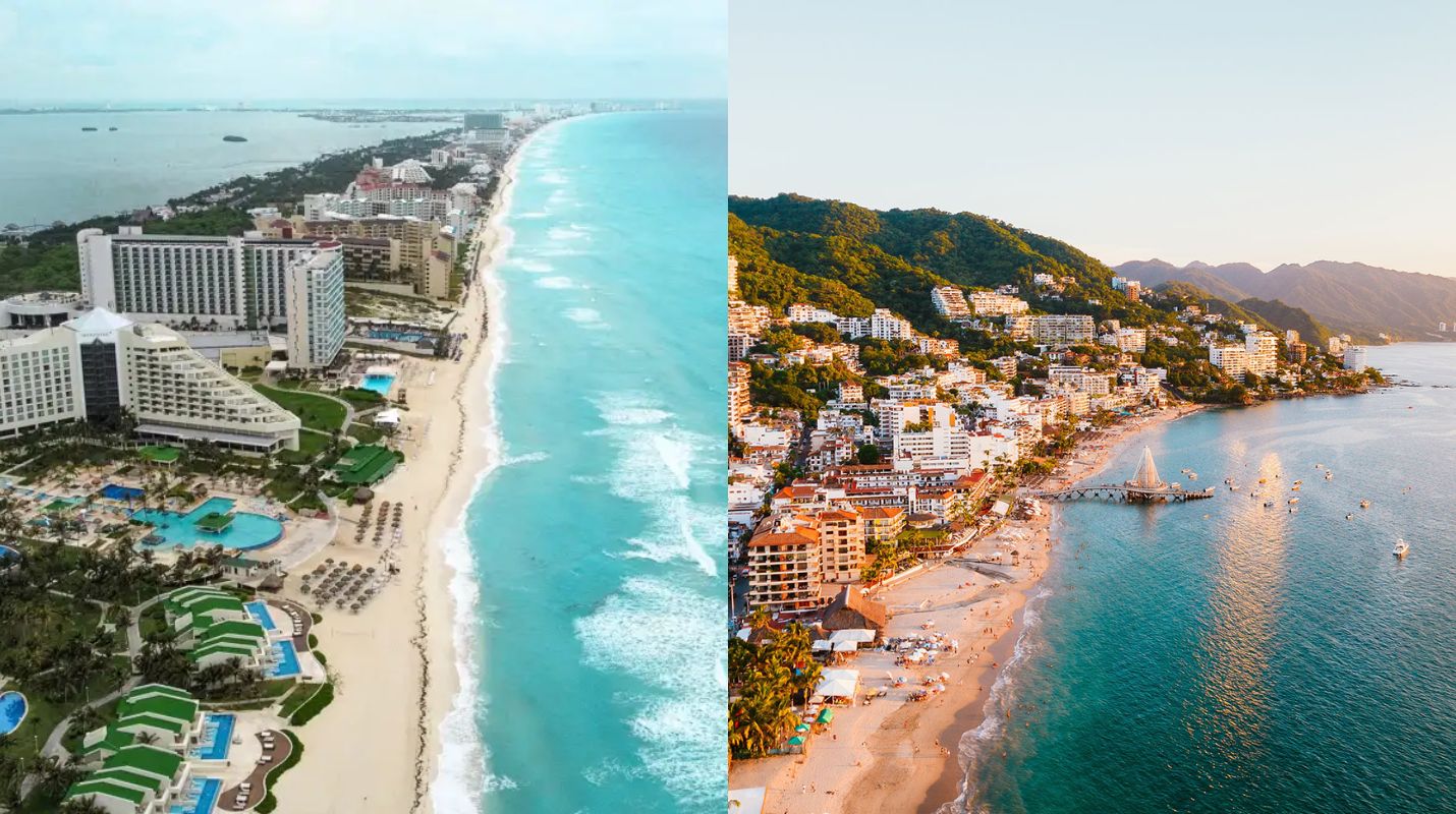 Cancún vs. Puerto Vallarta: ¿Cuál es el destino ideal para tus vacaciones?