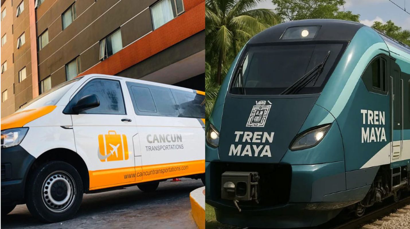 ¿Traslado privado o Tren Maya? Opciones para llegar a tu destino desde Cancún