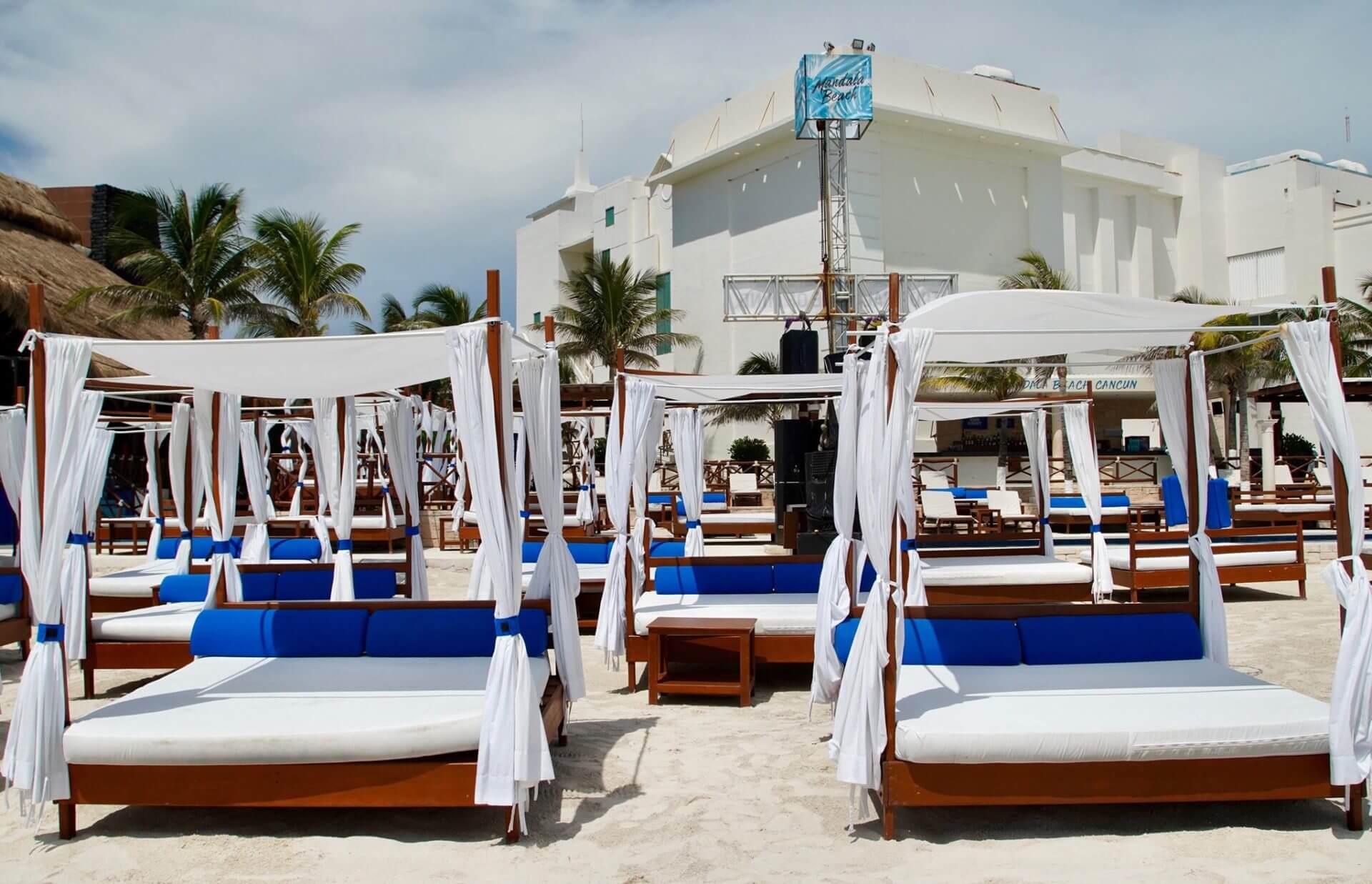 Mandala beach Club en Cancun