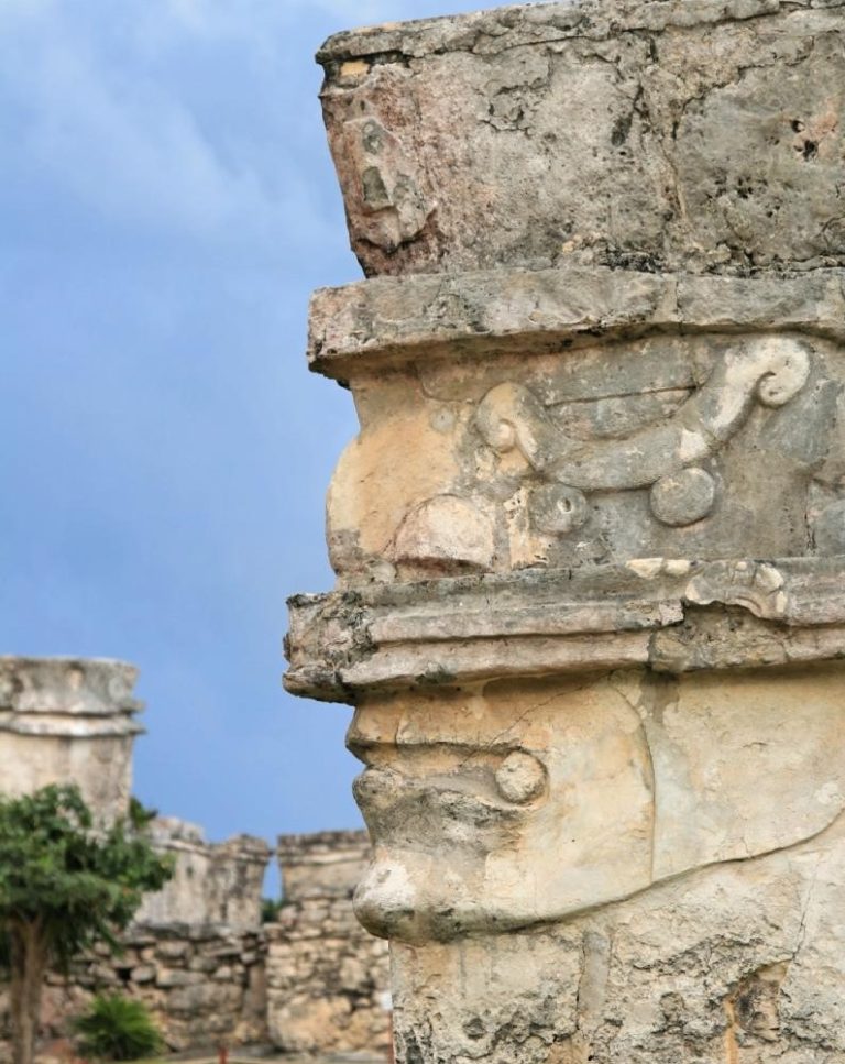 dios maya en tulum