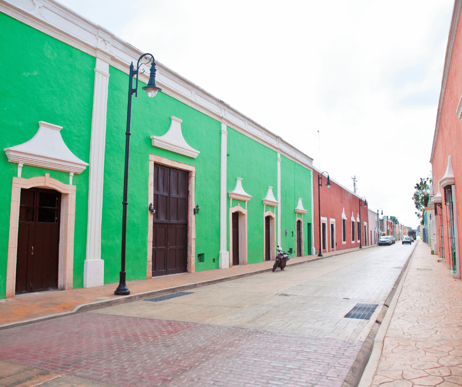 calles pintorescas valladolid yucatan