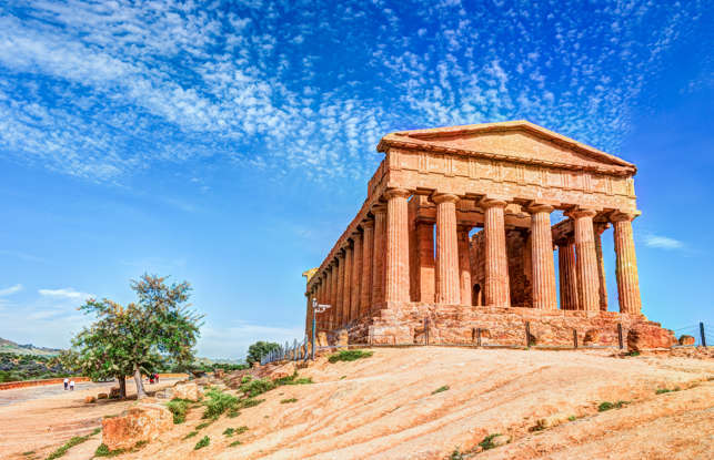 The Valley of the Temples in Agrigento