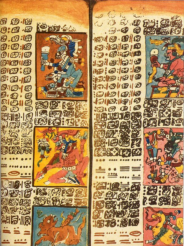 Mayan Book Dresden Codex