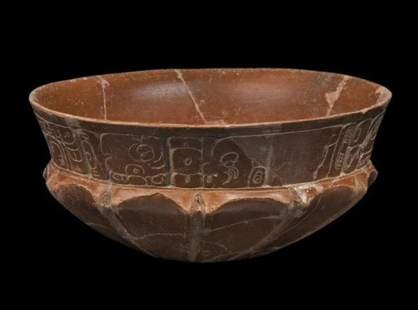 Discovered Mayan Vessel