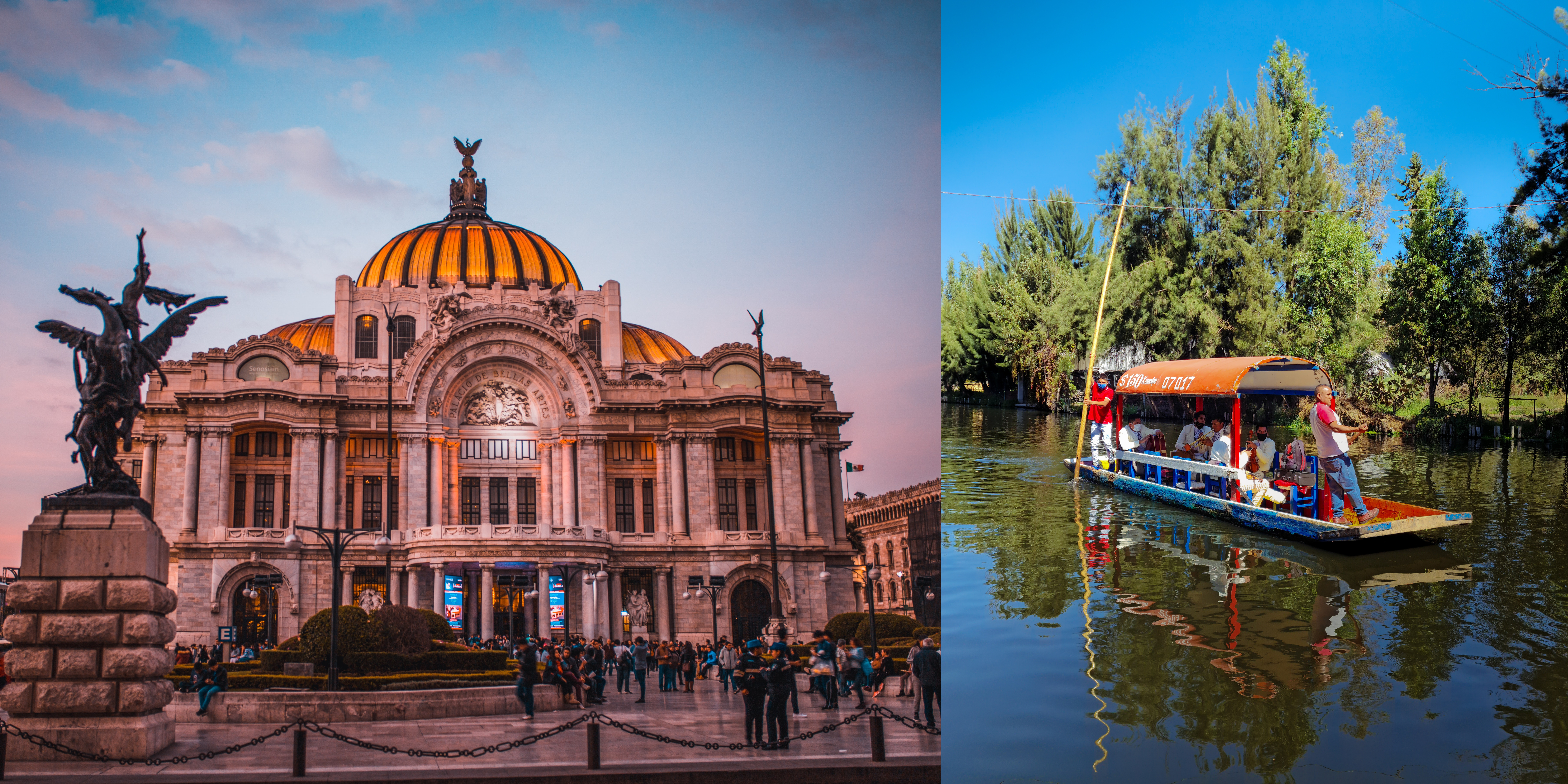 Mexico City and Xochimilco, World Heritage Sites