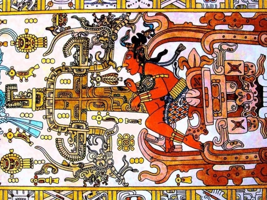 Mayan paintings