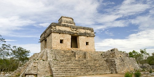 Dzibilchaltun ruins in Yucatan