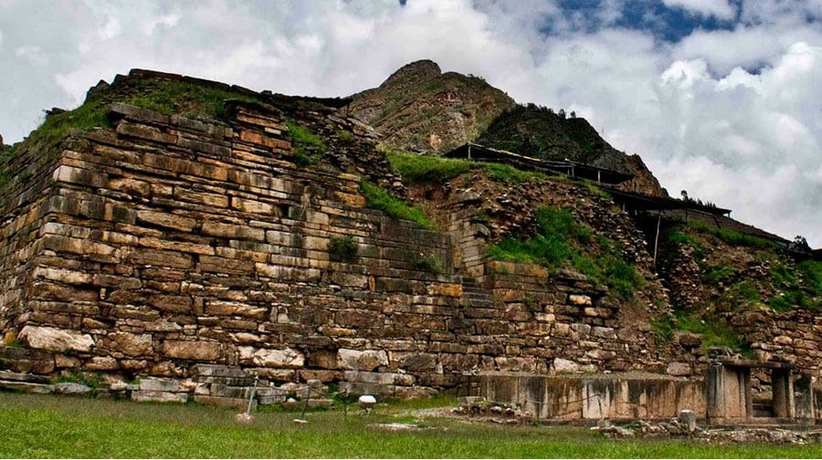 Chavin Temple Complex in Peru