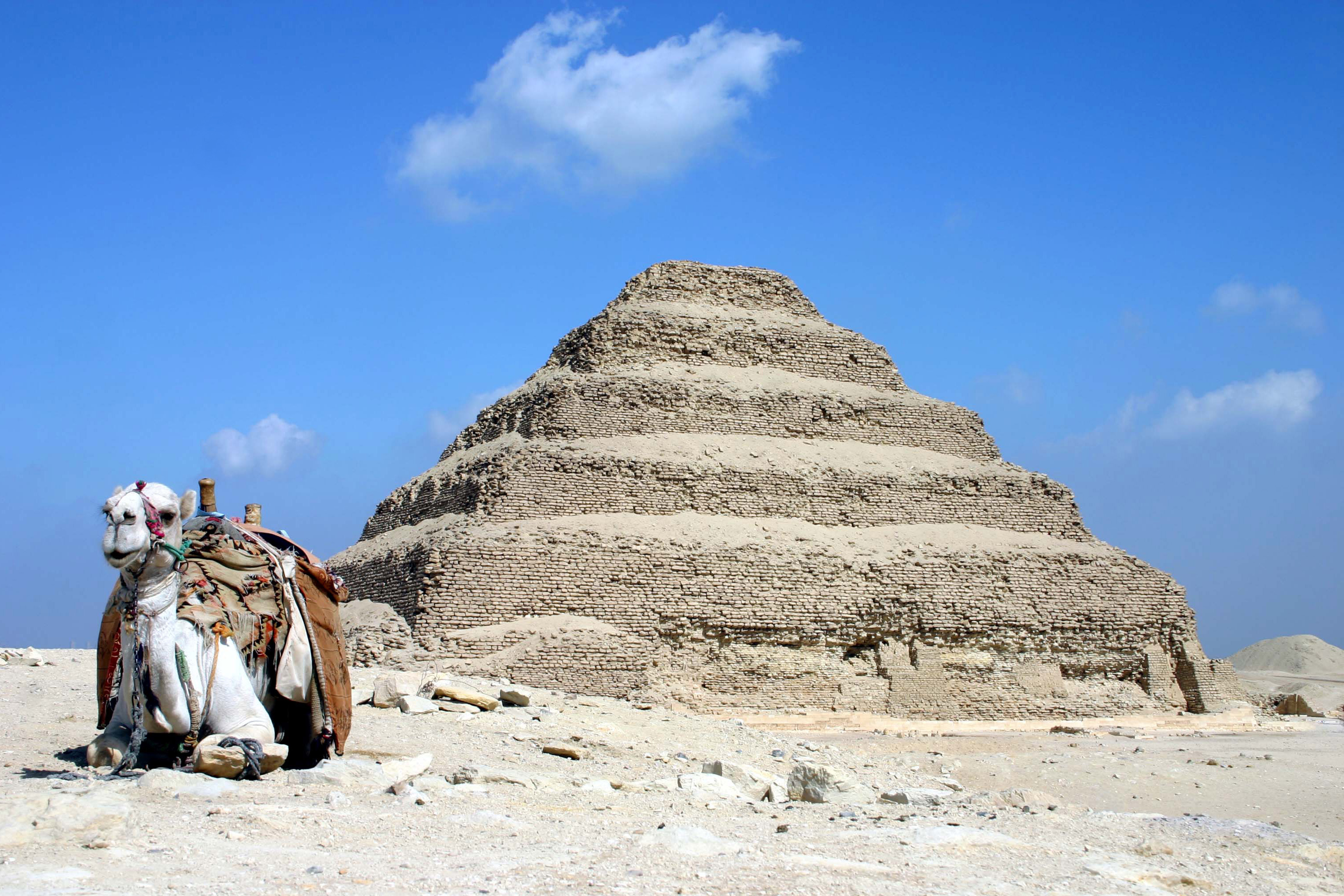 Pyramid of Djoser in Saqqara, Egypt