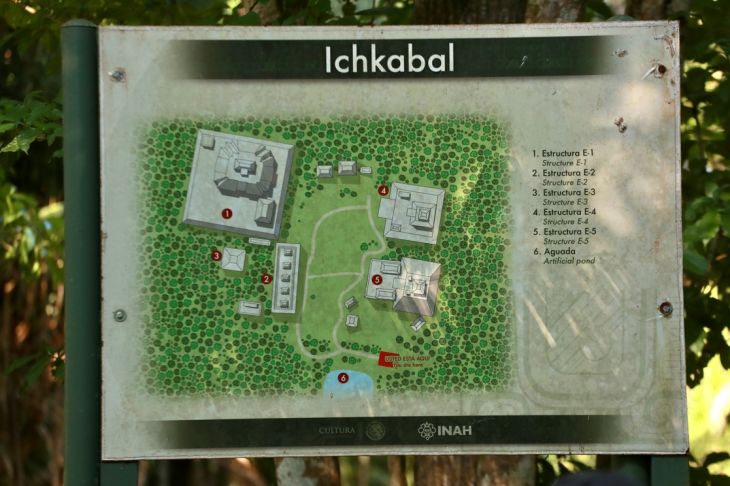 Ichkabal map