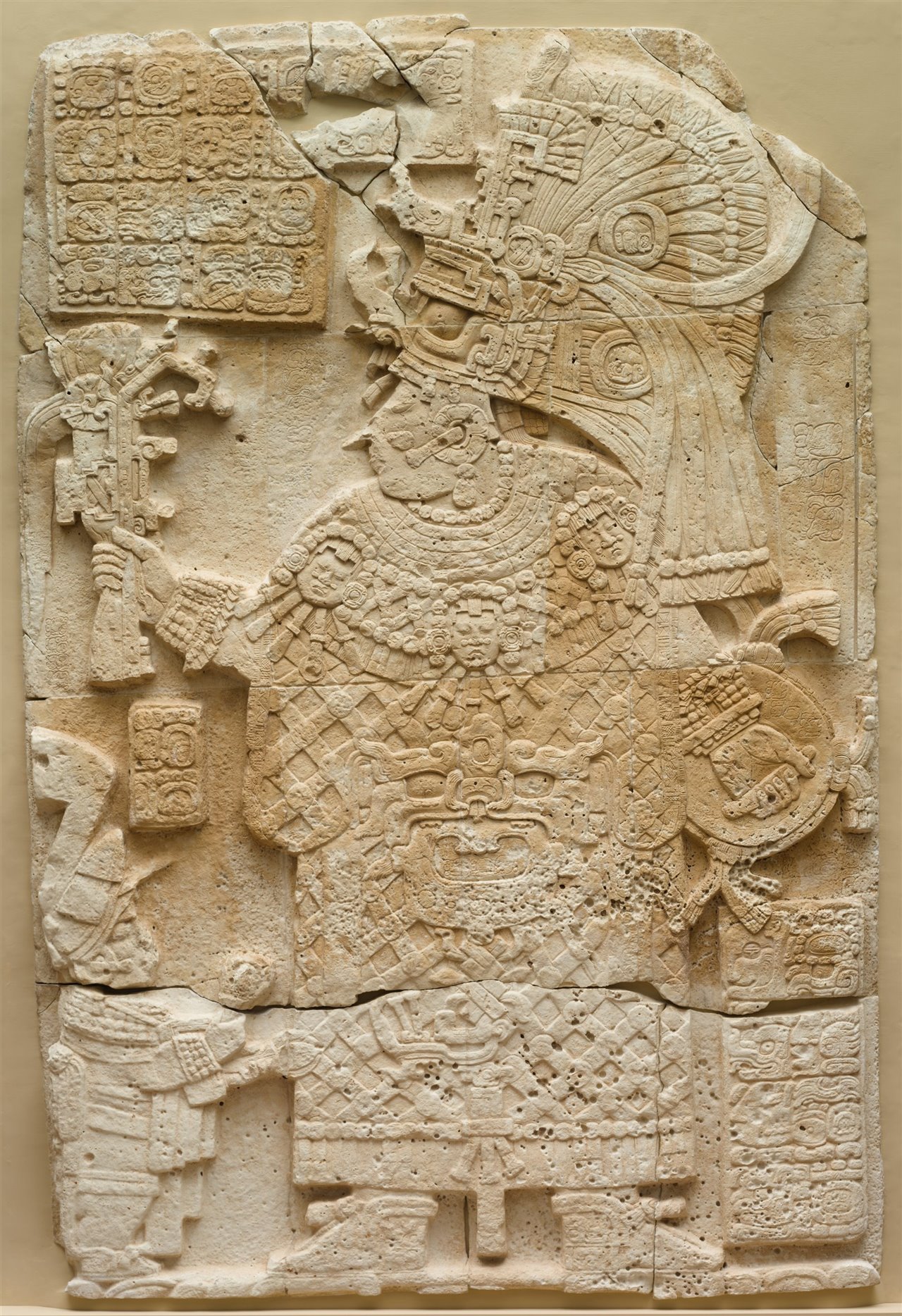 Mayan stucco