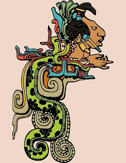 Mayan god Kukulkan