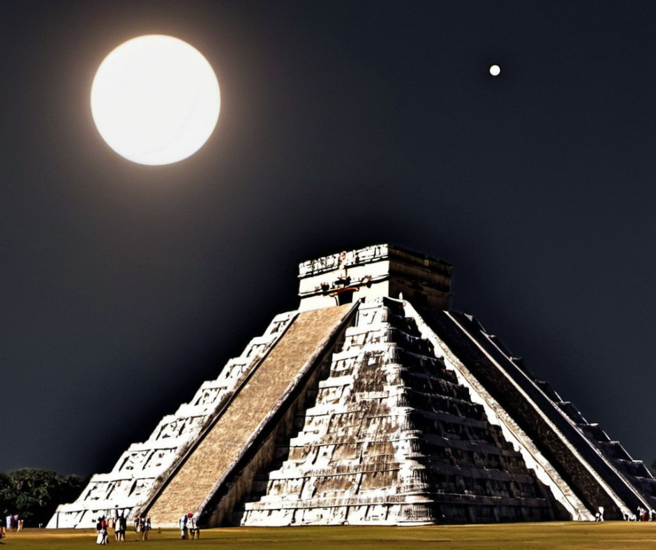 eclipse maya at Chichen Itza