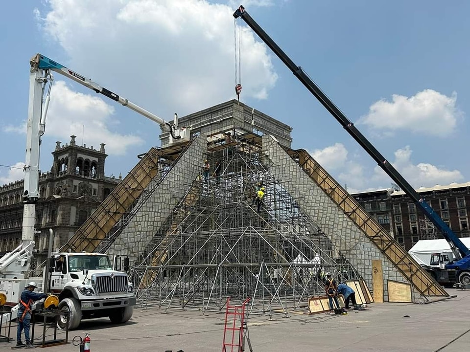 Chichen Itzá at the Zocalo in Mexico City