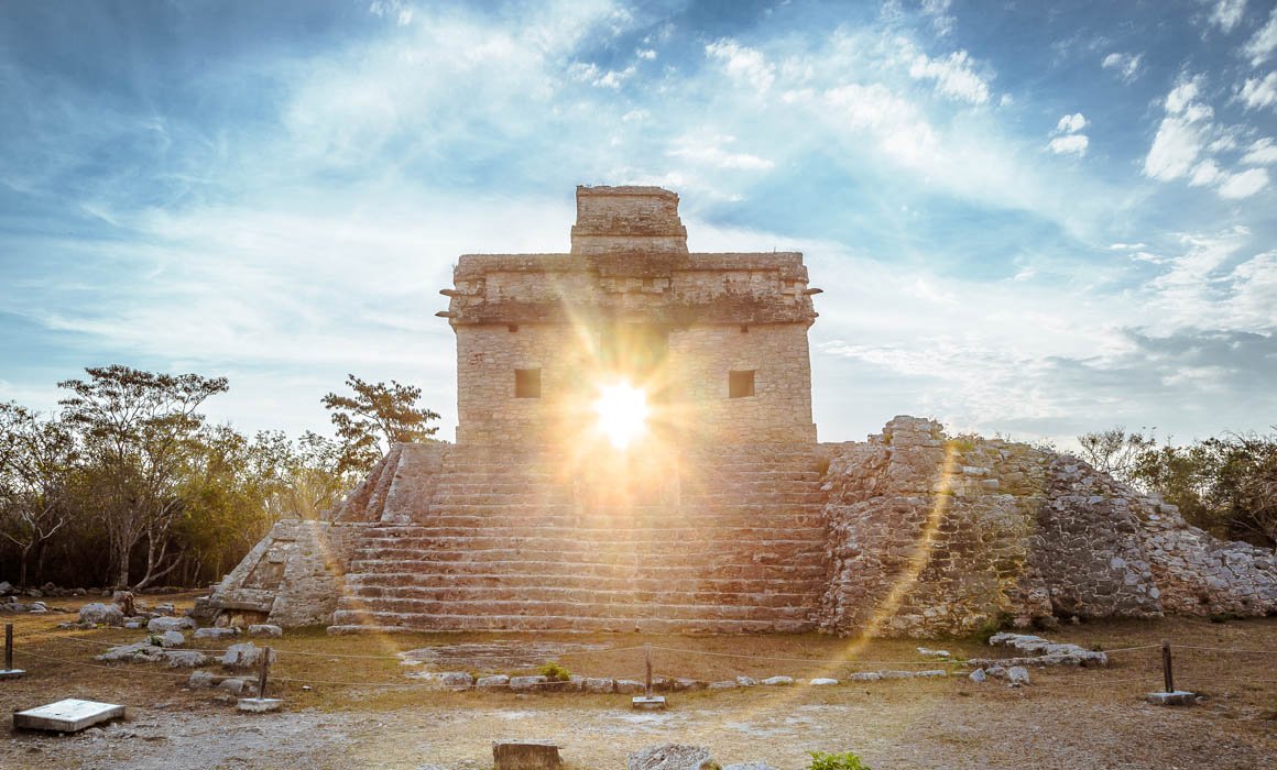 Dzibilchaltún Mayan Ruins in Yucatan