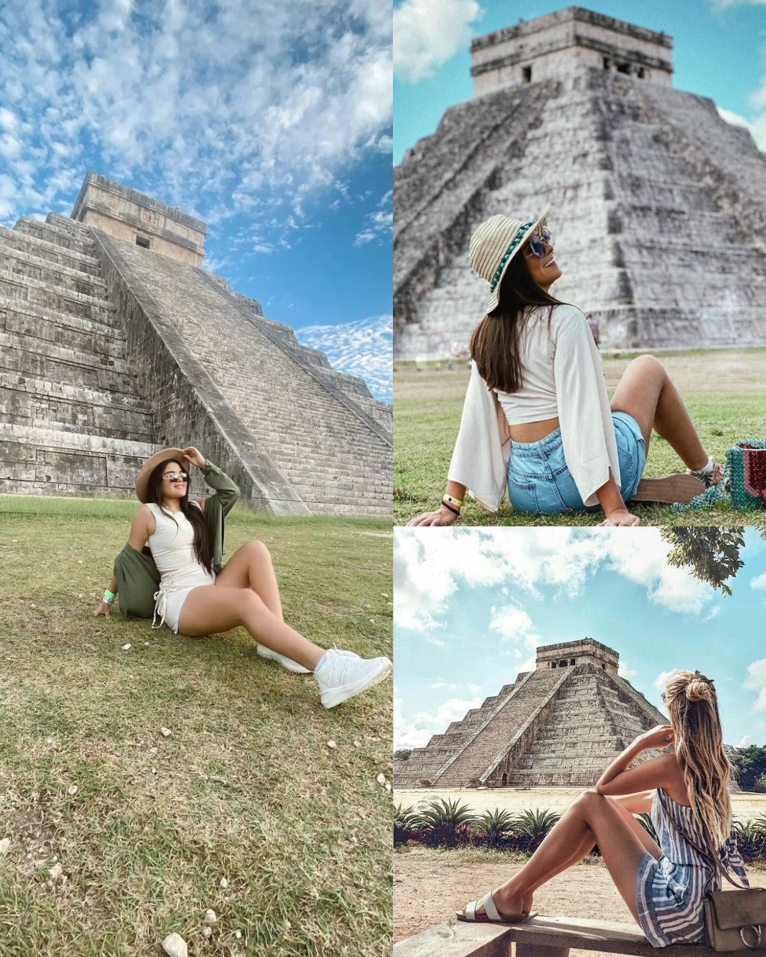 Chichen Itza photo ideas. Tips about how posing to create impressive pics