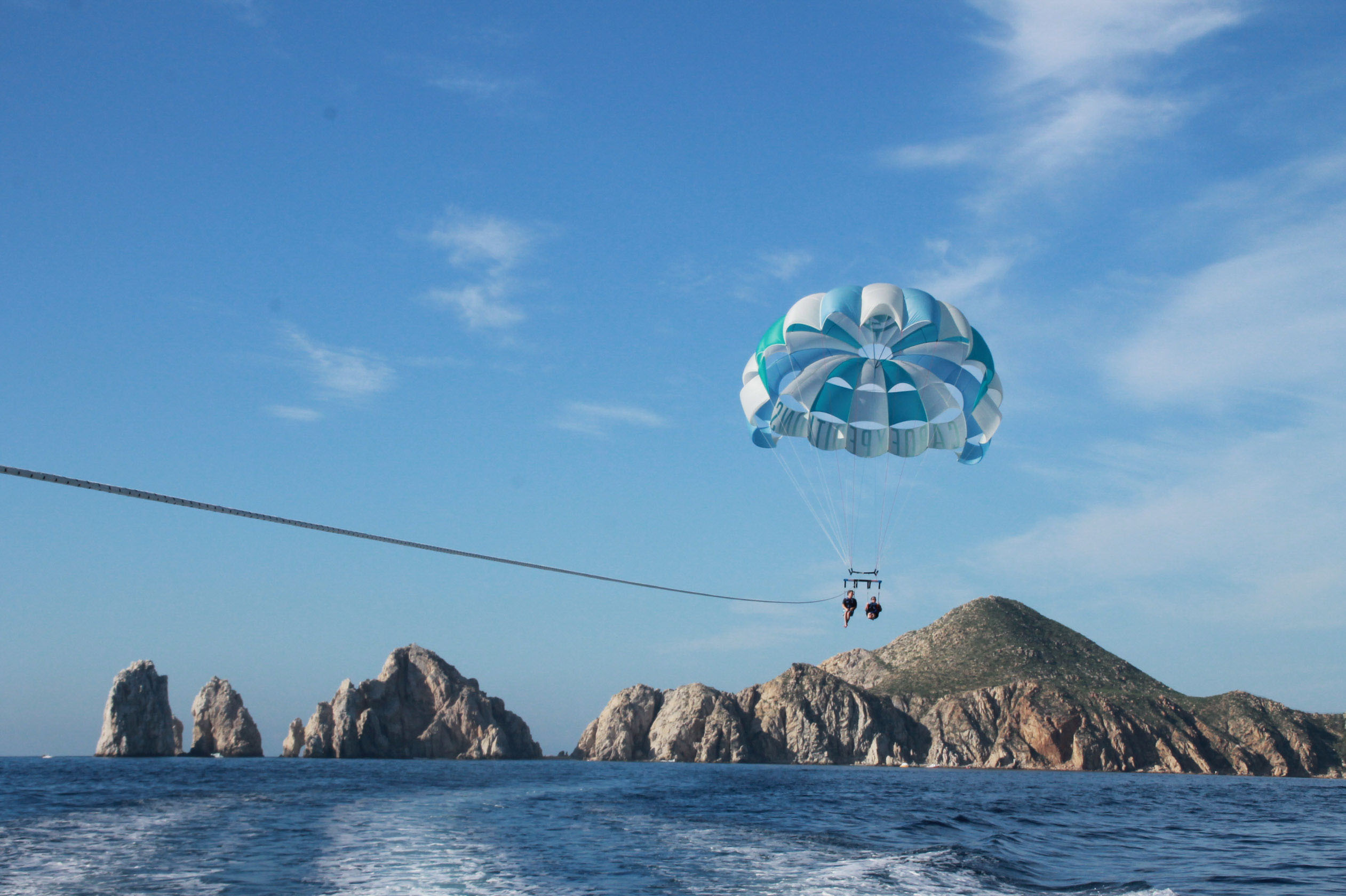 Parasailing in Los Cabos