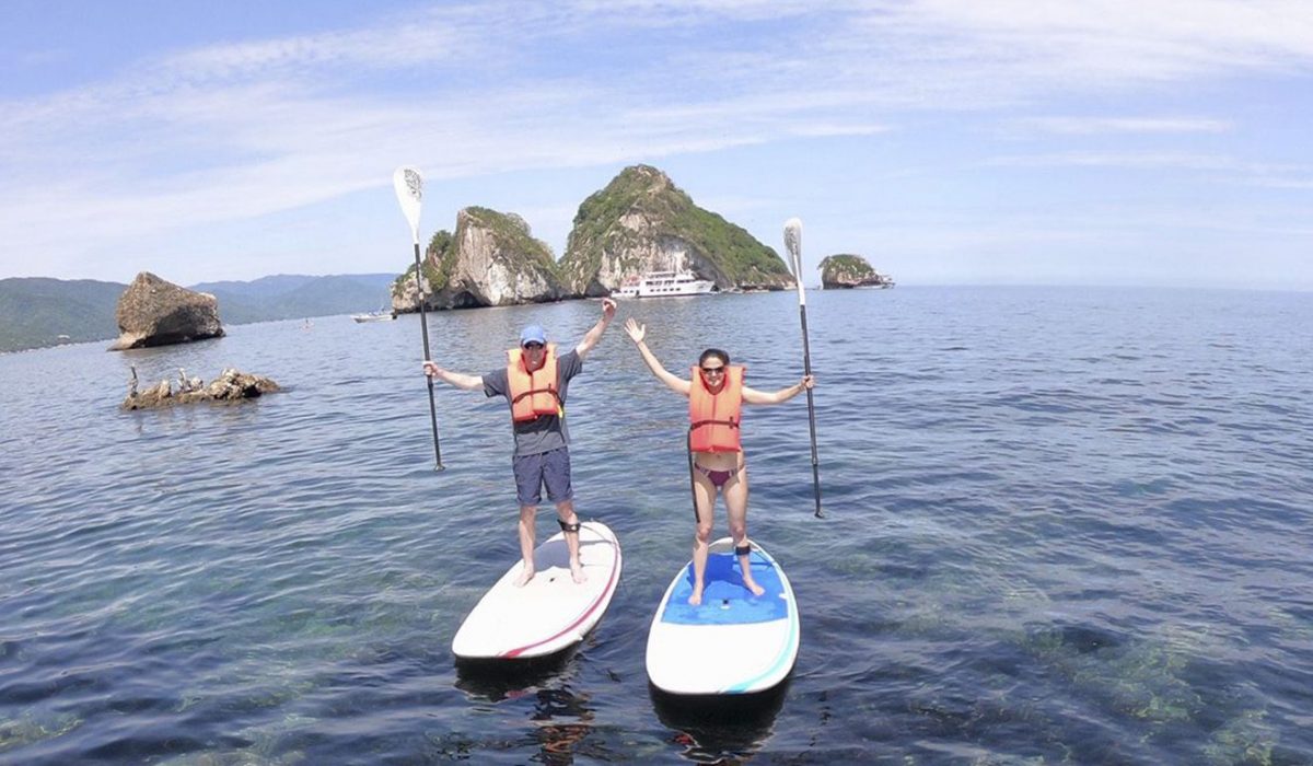 Passleboard at Los Arcos