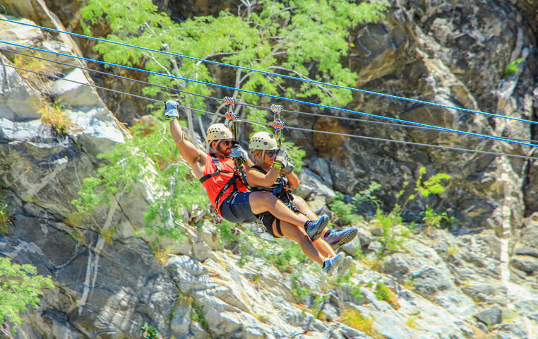 Ziplining in Los Cabos