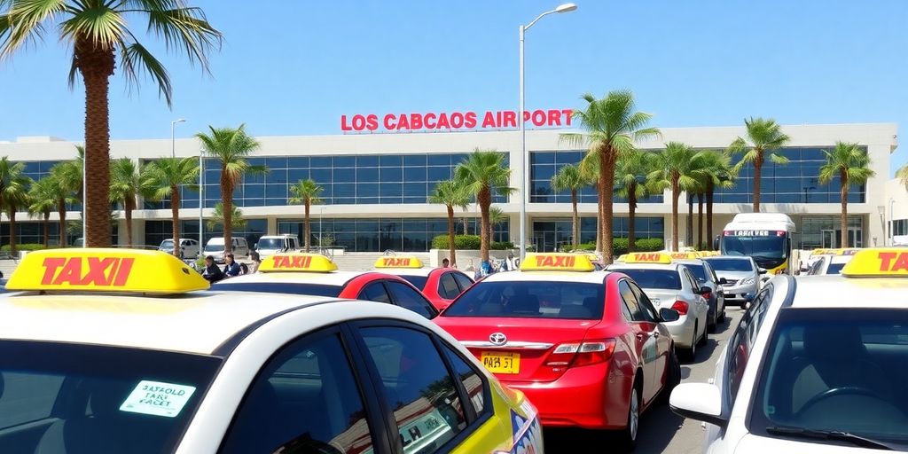 Taxis from the Airport to Cabo