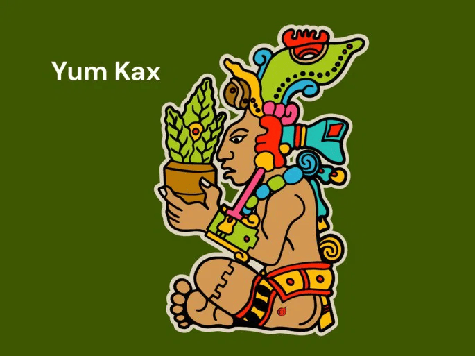Yum Kaax, agriculture god by mayan culture